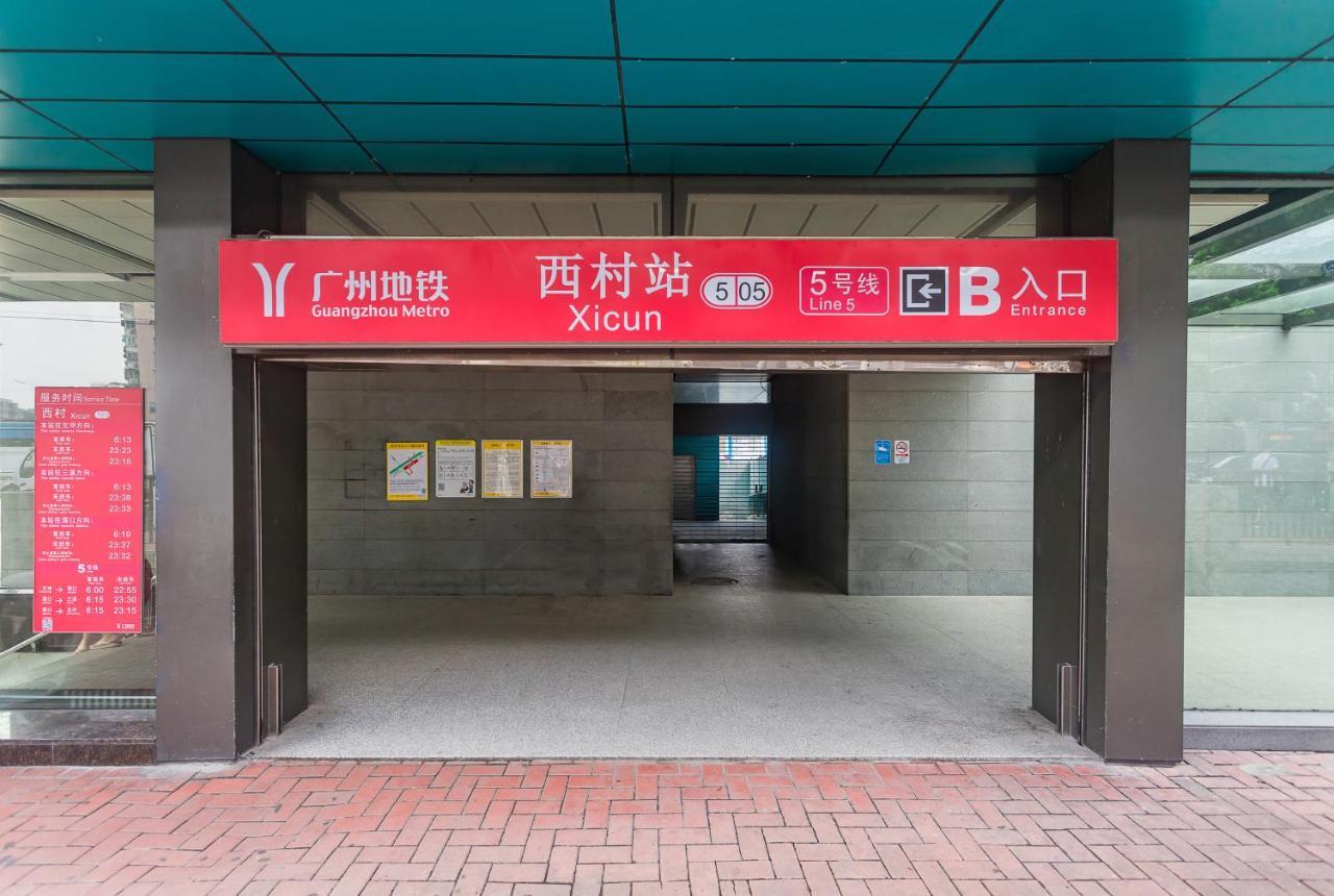 Super 8 Hotel Select Guangzhou Railway Station Xicun Subway Station Екстер'єр фото
